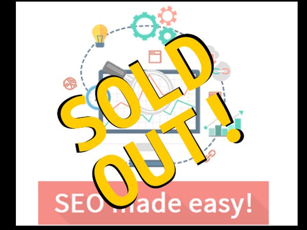 SOLD OUT per SEO MADE EASY! CORSO DI WEB PERSUASIVO